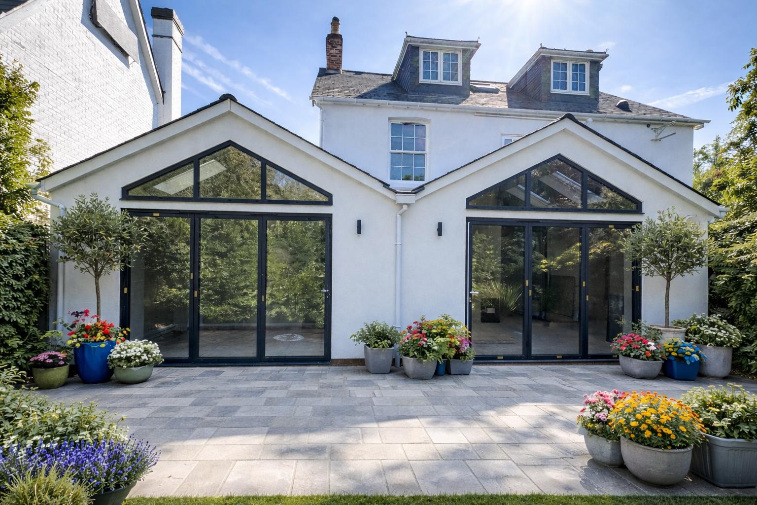 Glazing package for home extensions West London Ealing